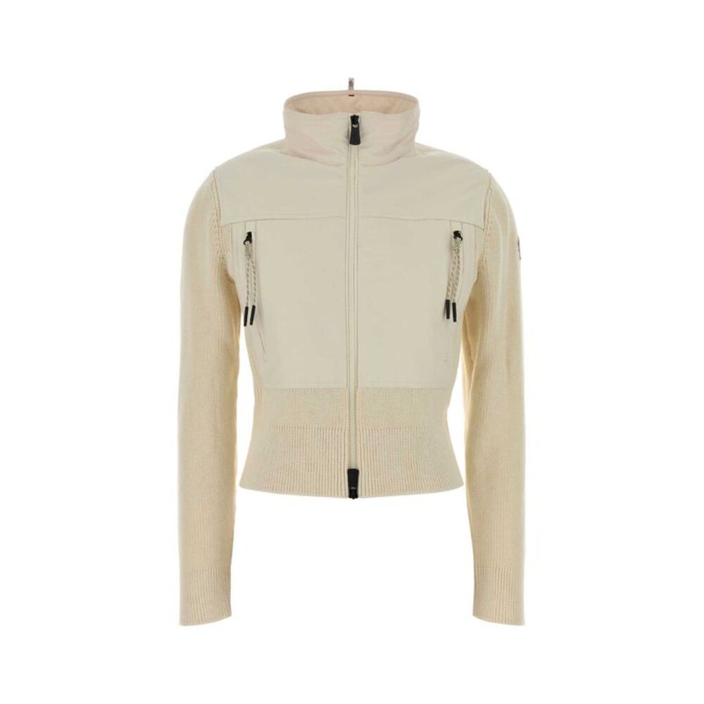 Moncler Grenoble Women Cream Cotton Jacket